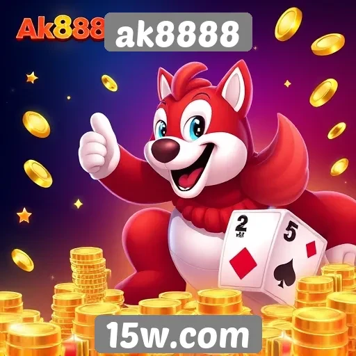 Oferta de jogos no site ak8888