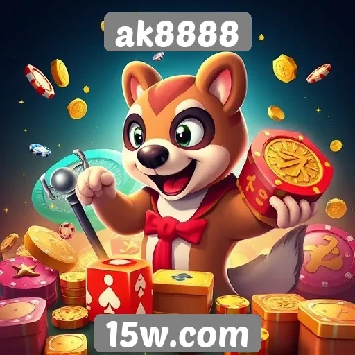 ak8888 oferece ampla variedade de jogos online