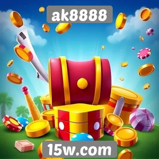 Exploração das categorias de jogos disponíveis no ak8888